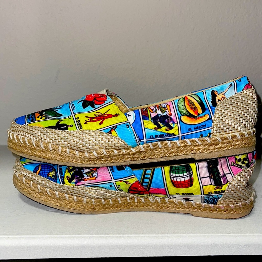 Loteria Mexican shoes